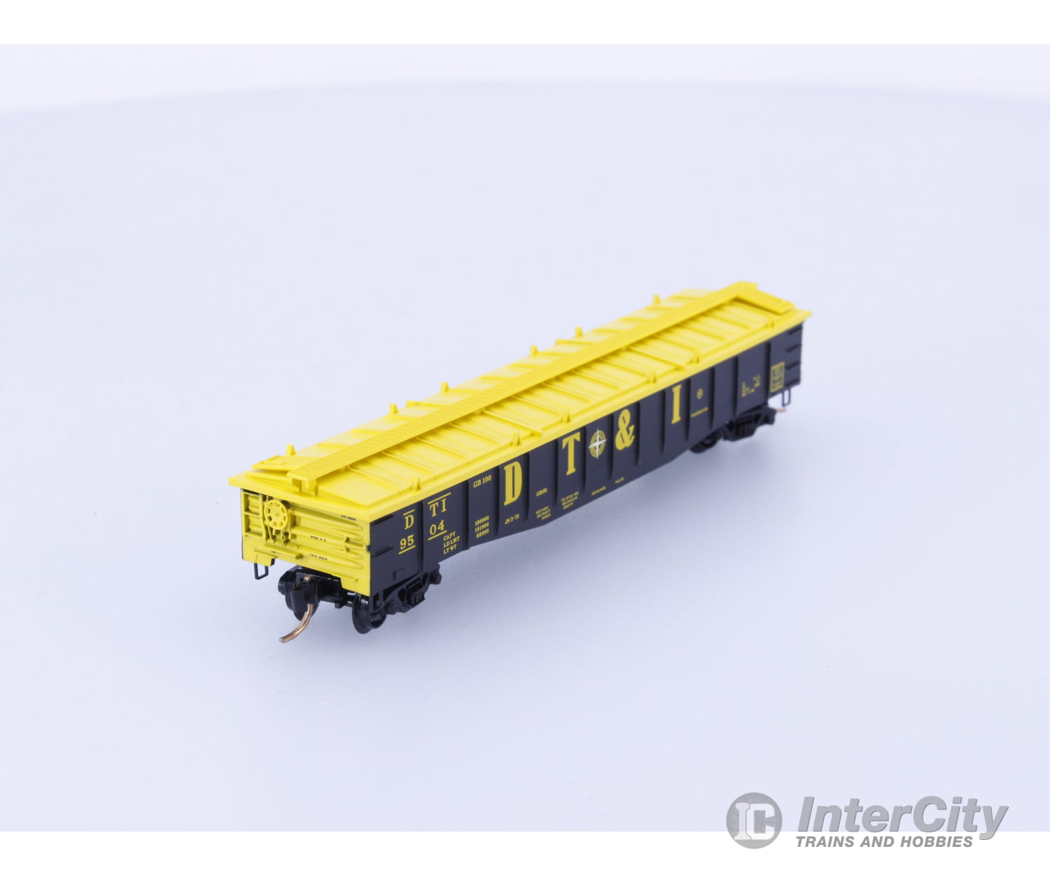 Micro Trains 106050 N Gondola 50’ Steel Detroit Toledo & Ironton DTI Detroit Toledo and Ironton (DTI) 9504 Freight Cars