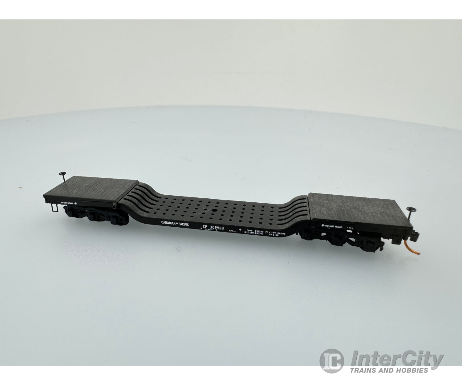 Micro Trains 10900060 N Heavyweight Depressed-Center Flat Car Canadian Pacific (Cp) Cp 309928