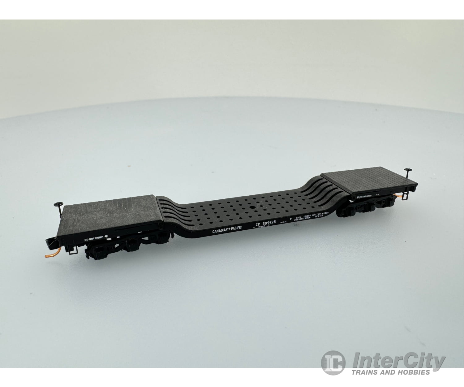 Micro Trains 10900060 N Heavyweight Depressed-Center Flat Car Canadian Pacific (Cp) Cp 309928