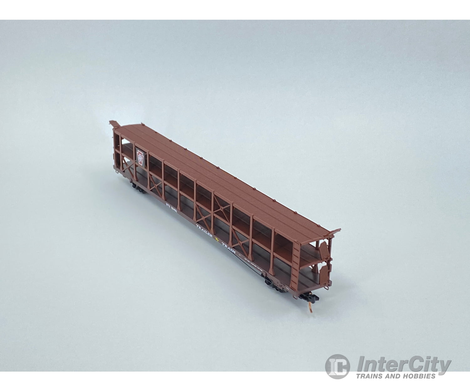 Micro Trains 112030.1 N 89 Tri Level Open Auto Rack Pennsylvania Railroad (Prr) 901496 Freight