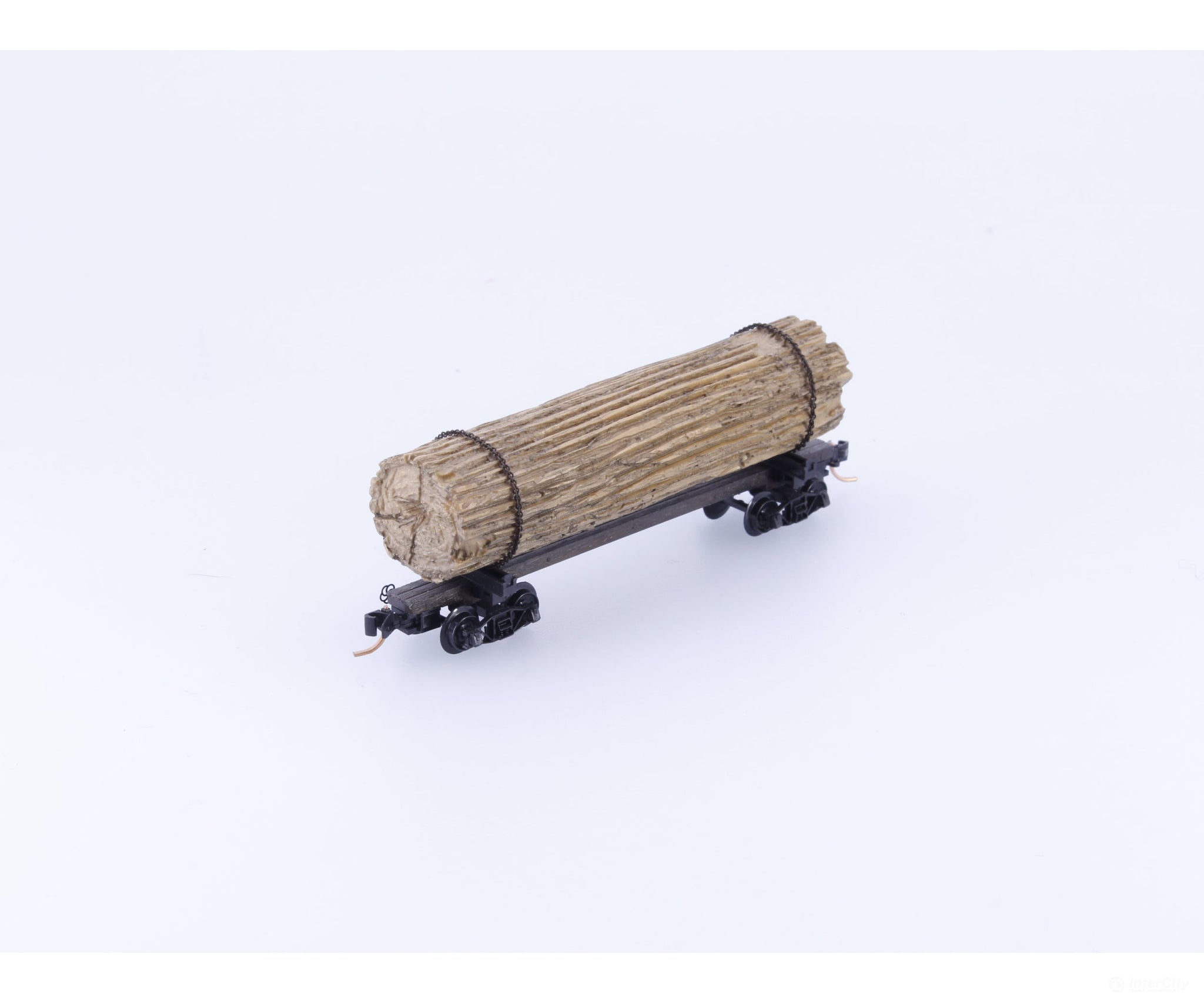 Micro Trains 113030 N 40’ Skeleton Log Car w/ Large Log #1 Unlettered 113030 - Freight Cars