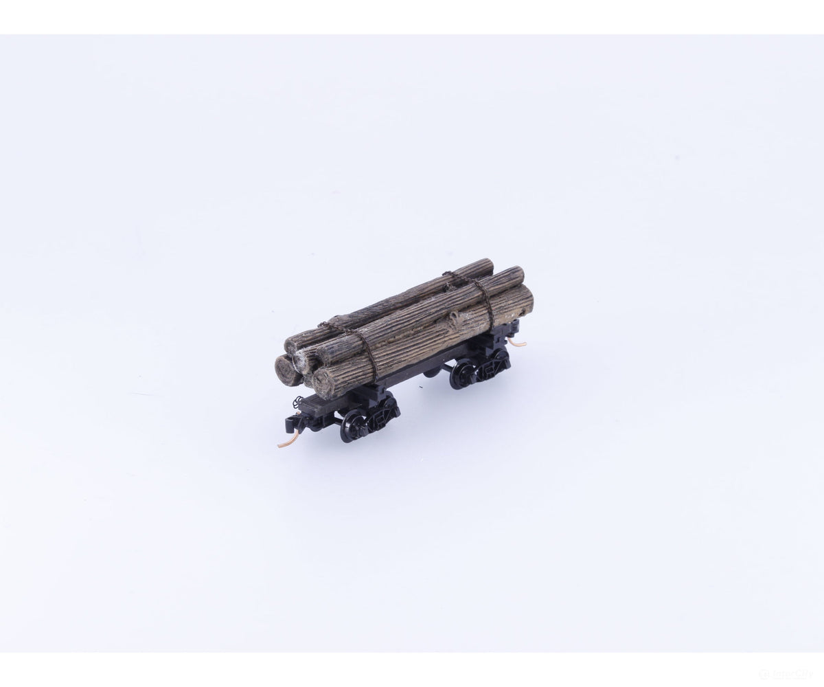 Micro Trains 113510 N 30’ Skeleton Log Car w/ Logs #2 Unlettered 113510 - Freight Cars