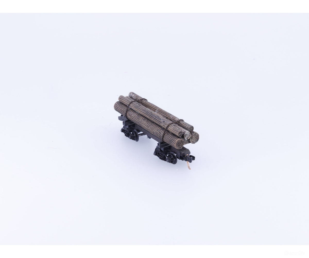 Micro Trains 113510 N 30’ Skeleton Log Car w/ Logs #2 Unlettered 113510 - Freight Cars