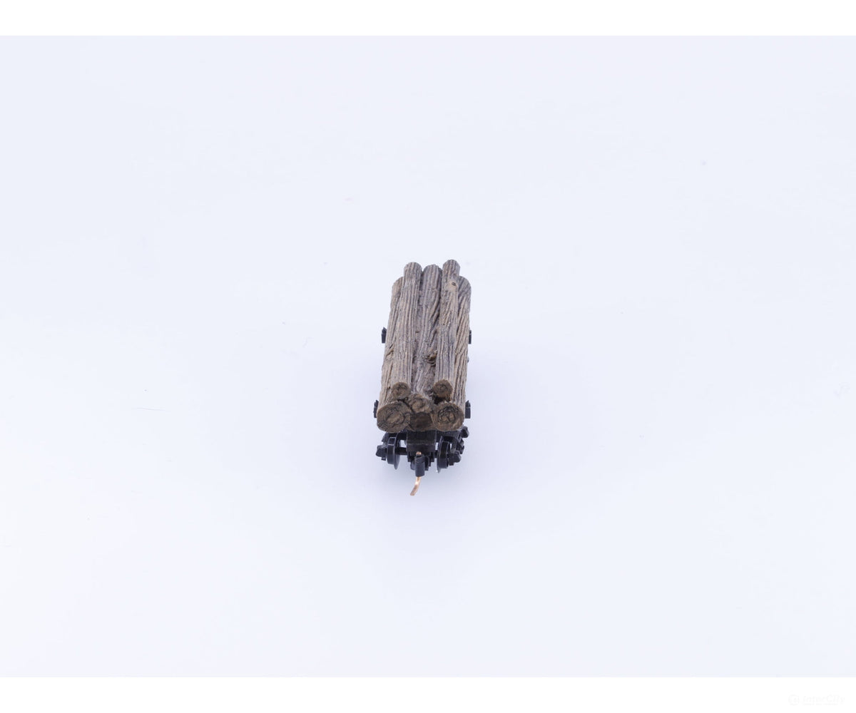 Micro Trains 113510 N 30’ Skeleton Log Car w/ Logs #3 Unlettered 113510 - Freight Cars