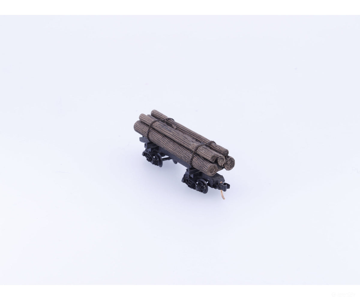 Micro Trains 113510 N 30’ Skeleton Log Car w/ Logs #6 Unlettered 113510 - Freight Cars