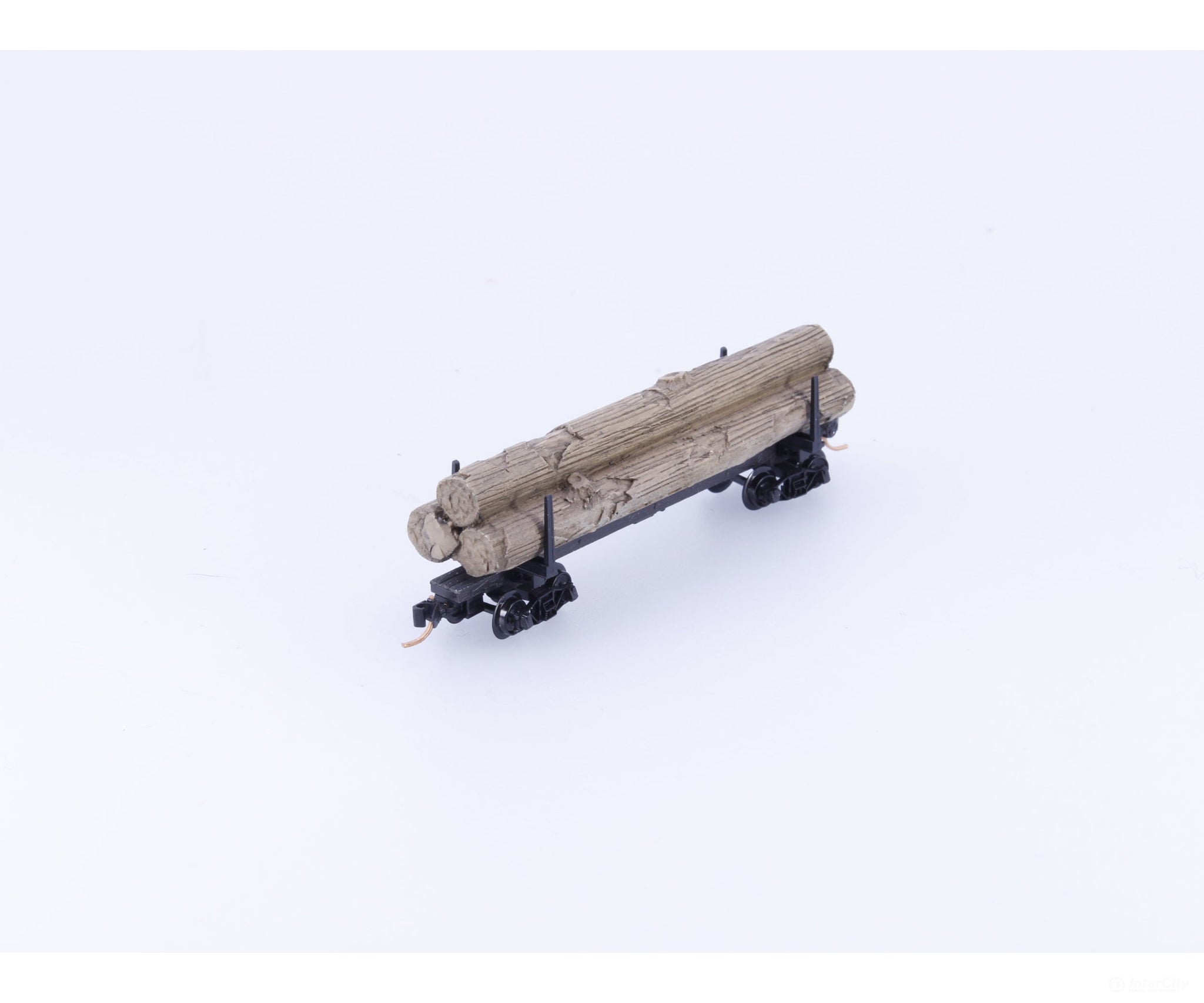 Micro Trains 11400050 N 40’ Skeleton Log Car w/ Log Load #3 Unlettered 114 00 050 - Freight Cars