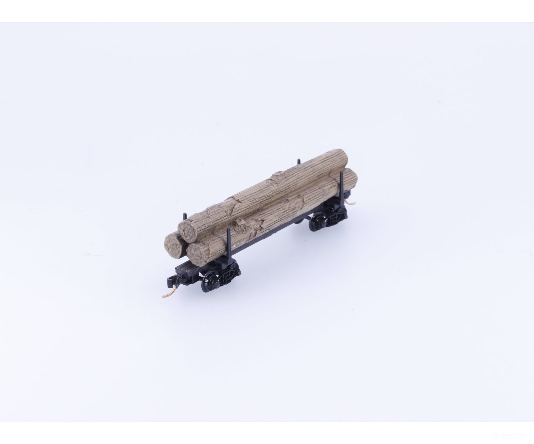 Micro Trains 11400050 N 40’ Skeleton Log Car w/ Log Load #4 Unlettered 114 00 050 - Freight Cars