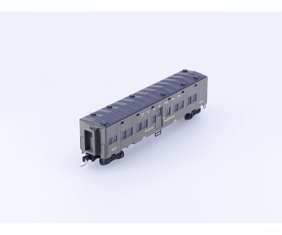 Micro Trains 116010.1 N 50’ Troop Sleeper Car US Office of Defence #2 9010 - Freight Cars