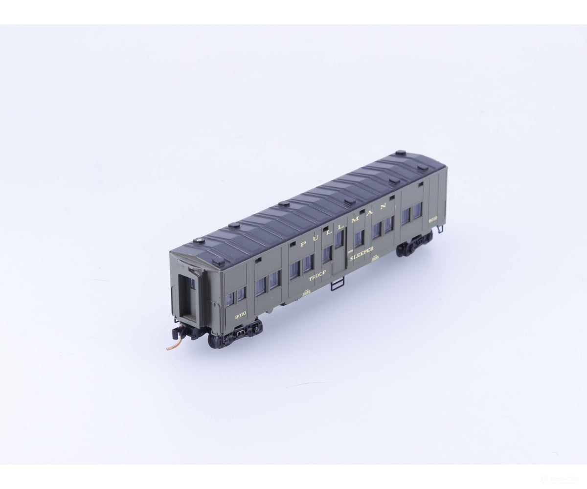 Micro Trains 116010.1 N 50’ Troop Sleeper Car US Office of Defence #1 9010 - Freight Cars