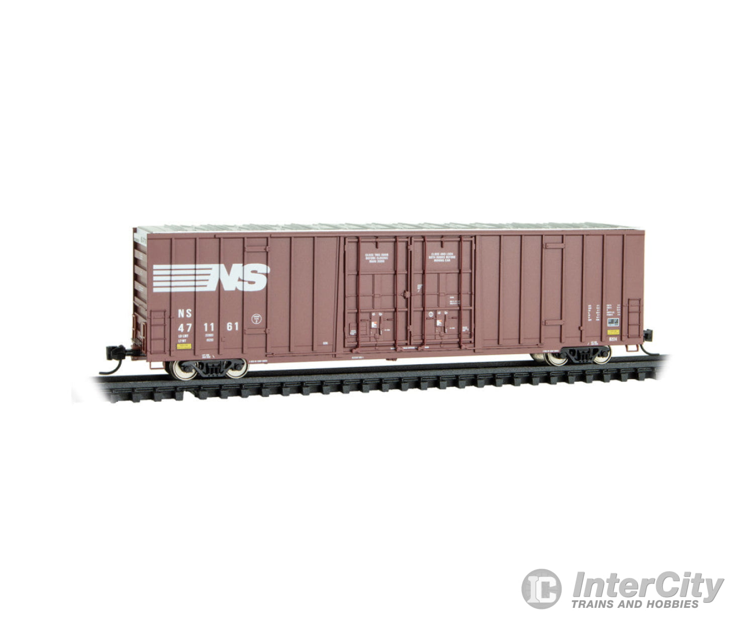 Micro Trains 12300120 N 60’ Rib Side High-Cube Boxcar Norfolk Southern Ns #471161 Freight Cars