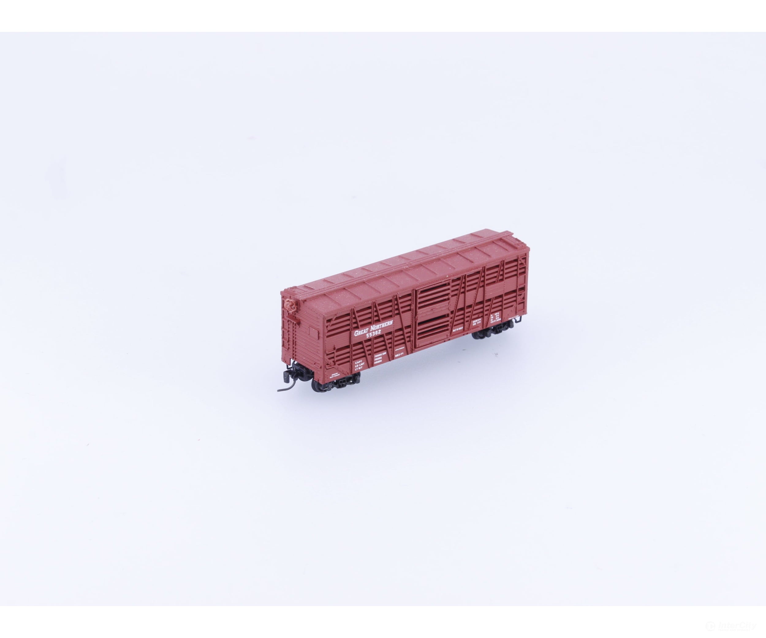 Micro Trains 13801-2 Z 40’ Stock Car Great Northern (GN) 55362 - Freight Cars