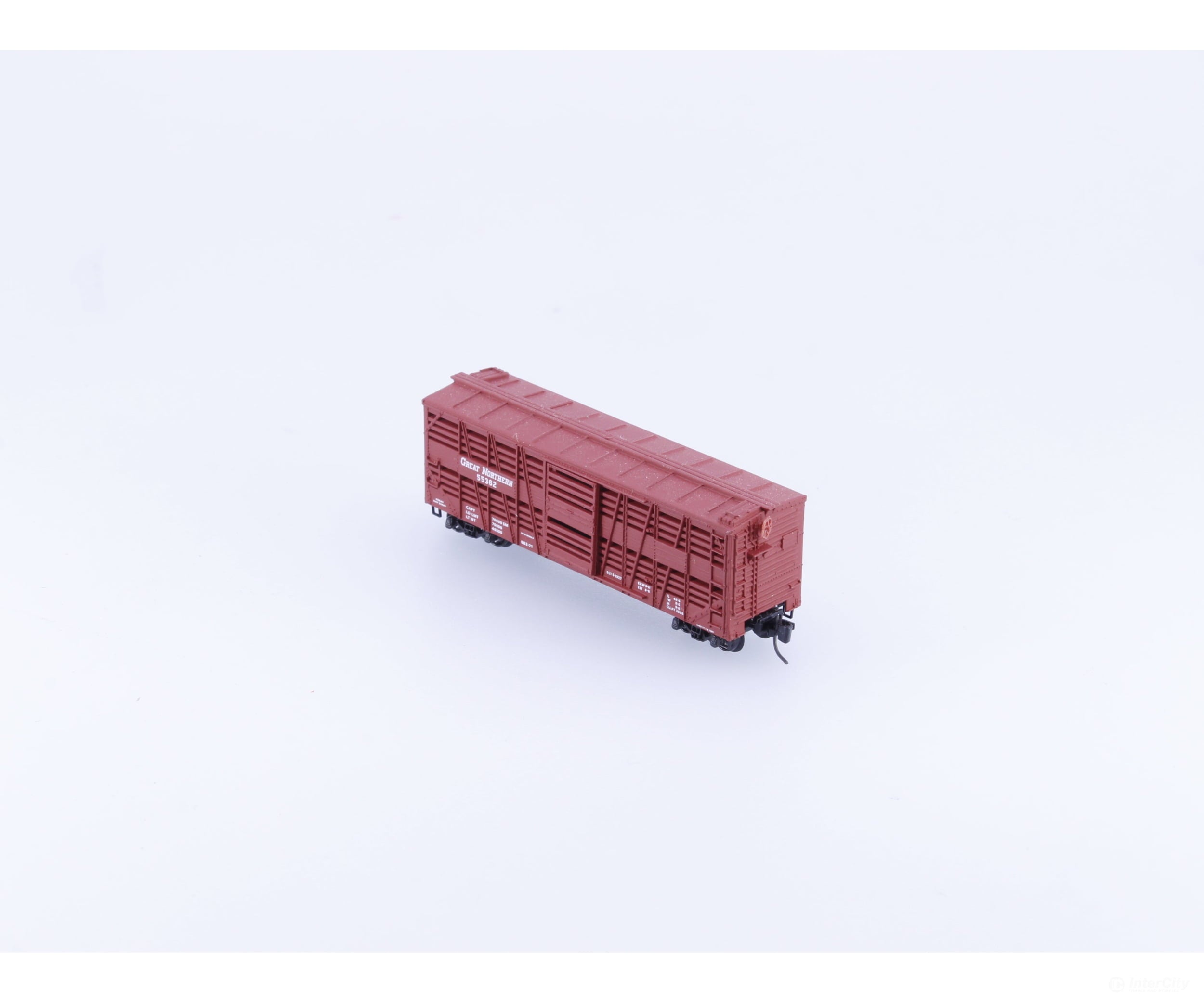 Micro Trains 13801-2 Z 40’ Stock Car Great Northern (GN) 55362 - Freight Cars
