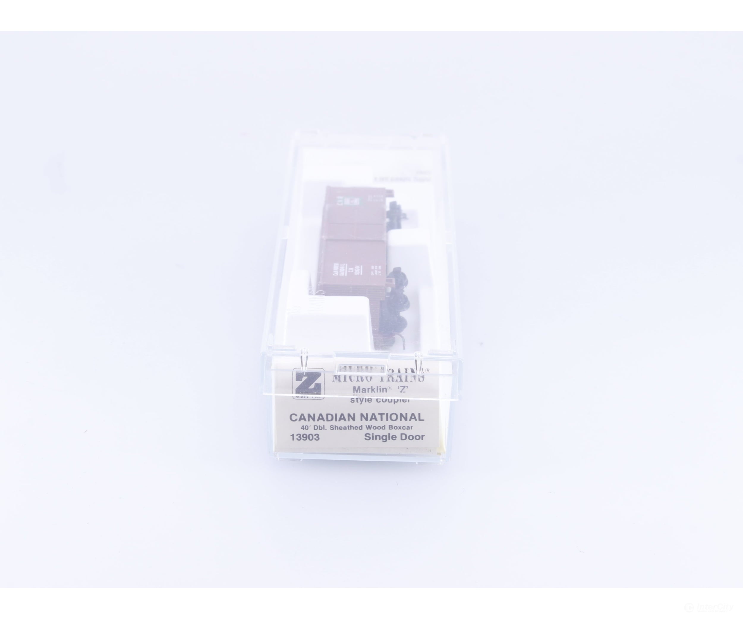 Micro Trains 13903 Z 40’ Dbl Sheathed Wood Boxcar Single Door Canadian National (CN) 539264 - Freight Cars