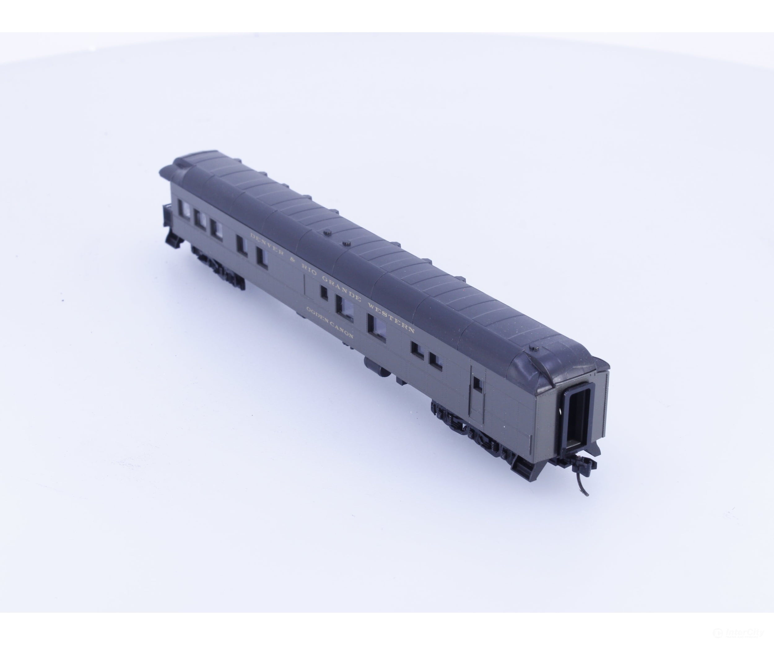 Micro Trains 14400810 N Heavyweight Modernized Business Car with Balloon Roof Denver and Rio Grande Western (DRGW)
