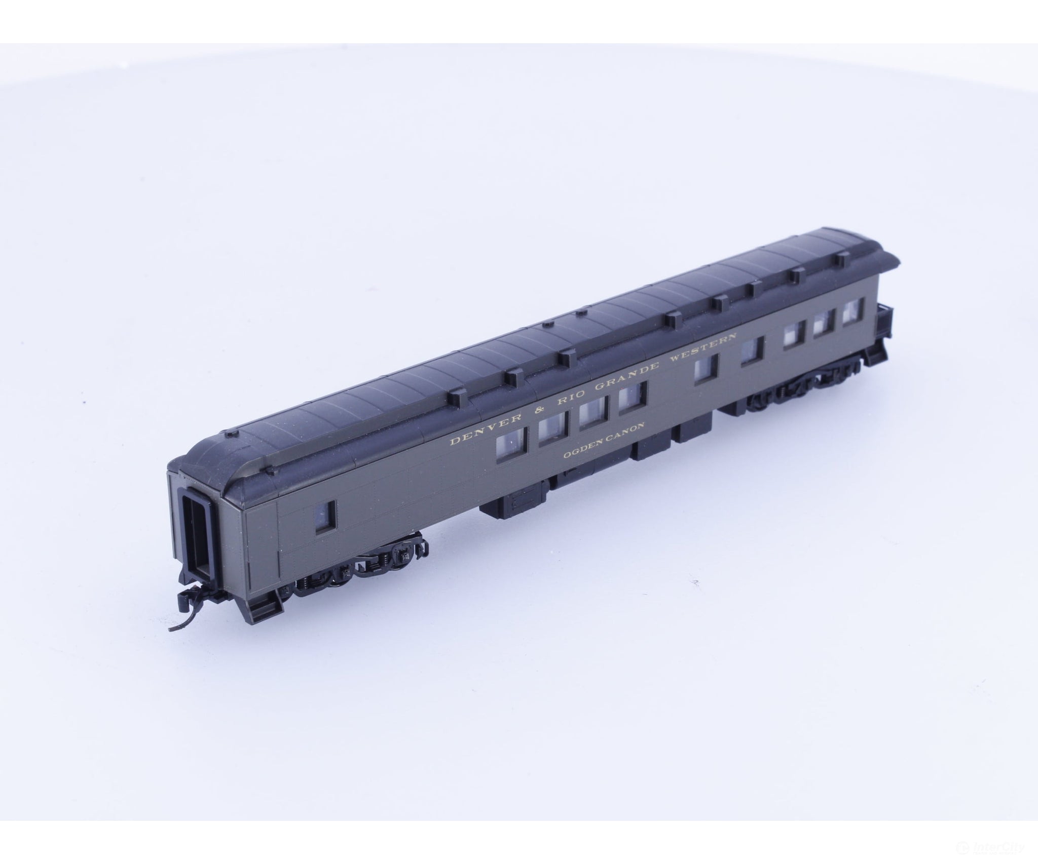 Micro Trains 14400810 N Heavyweight Modernized Business Car with Balloon Roof Denver and Rio Grande Western (DRGW)