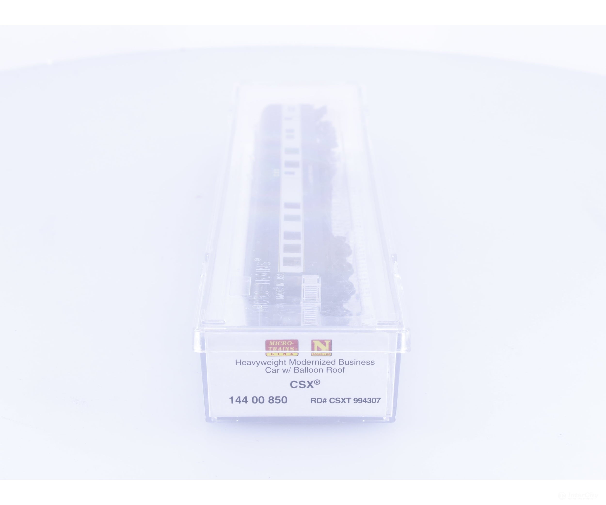 Micro Trains 14400850 N Heavyweight Modernized Business Car with Balloon Roof Alfred E Perlman CSX (CSX) 994307