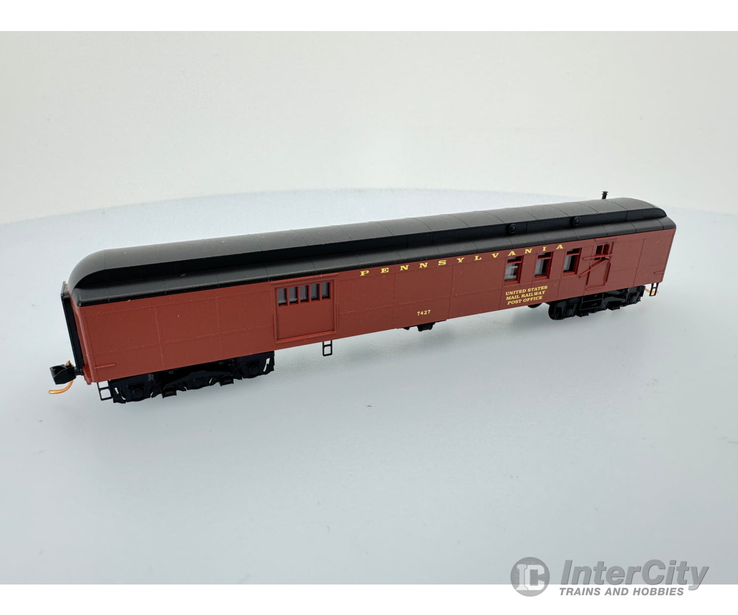 Micro Trains 148 00 050 N 70’ Mail/Baggage Car Pennsylvania (Prr) 7427 Passenger Cars