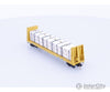 Micro Trains 17021 N Bulkhead Flatcar with Lumber Load Indiana Harbor Belt (IHB) 17021 Freight Cars