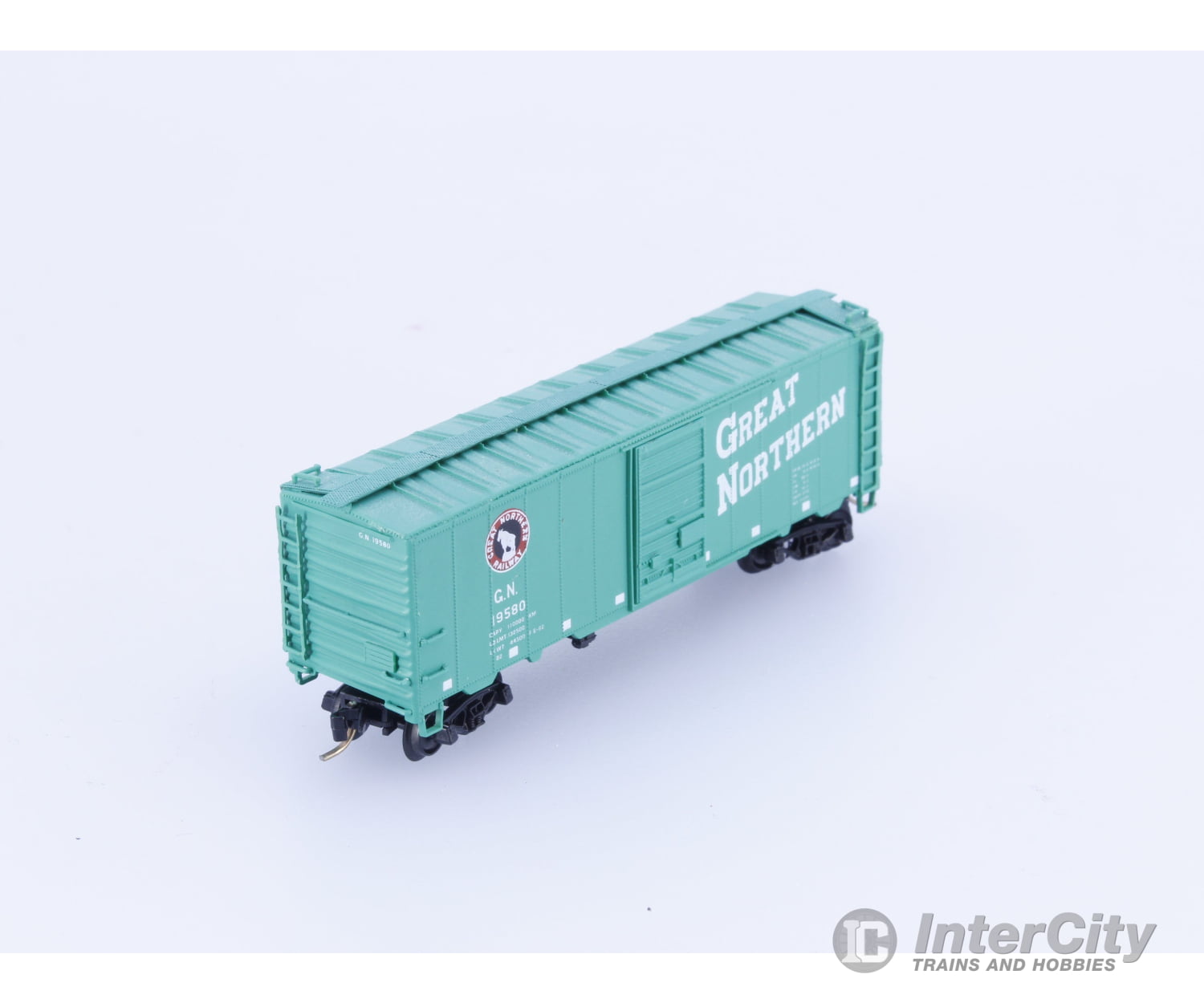 Micro Trains 19580 N 40’ Single Door Boxcar Great Northern (GN) 19580 Freight Cars