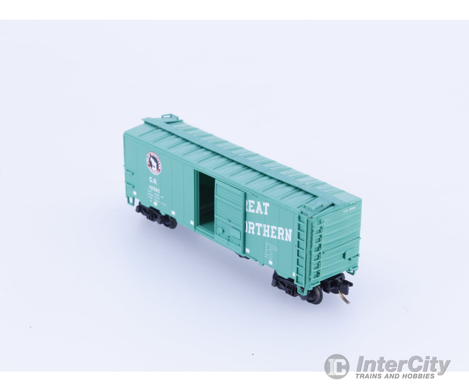 Micro Trains 19580 N 40’ Single Door Boxcar Great Northern (GN) 19580 Freight Cars