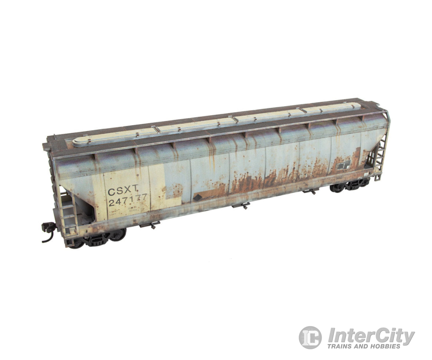 Micro Trains 2000-001 Ho Scale Grit N’ Grime Series - Csxt Weathered Hopper Rd# 247177 Freight Cars