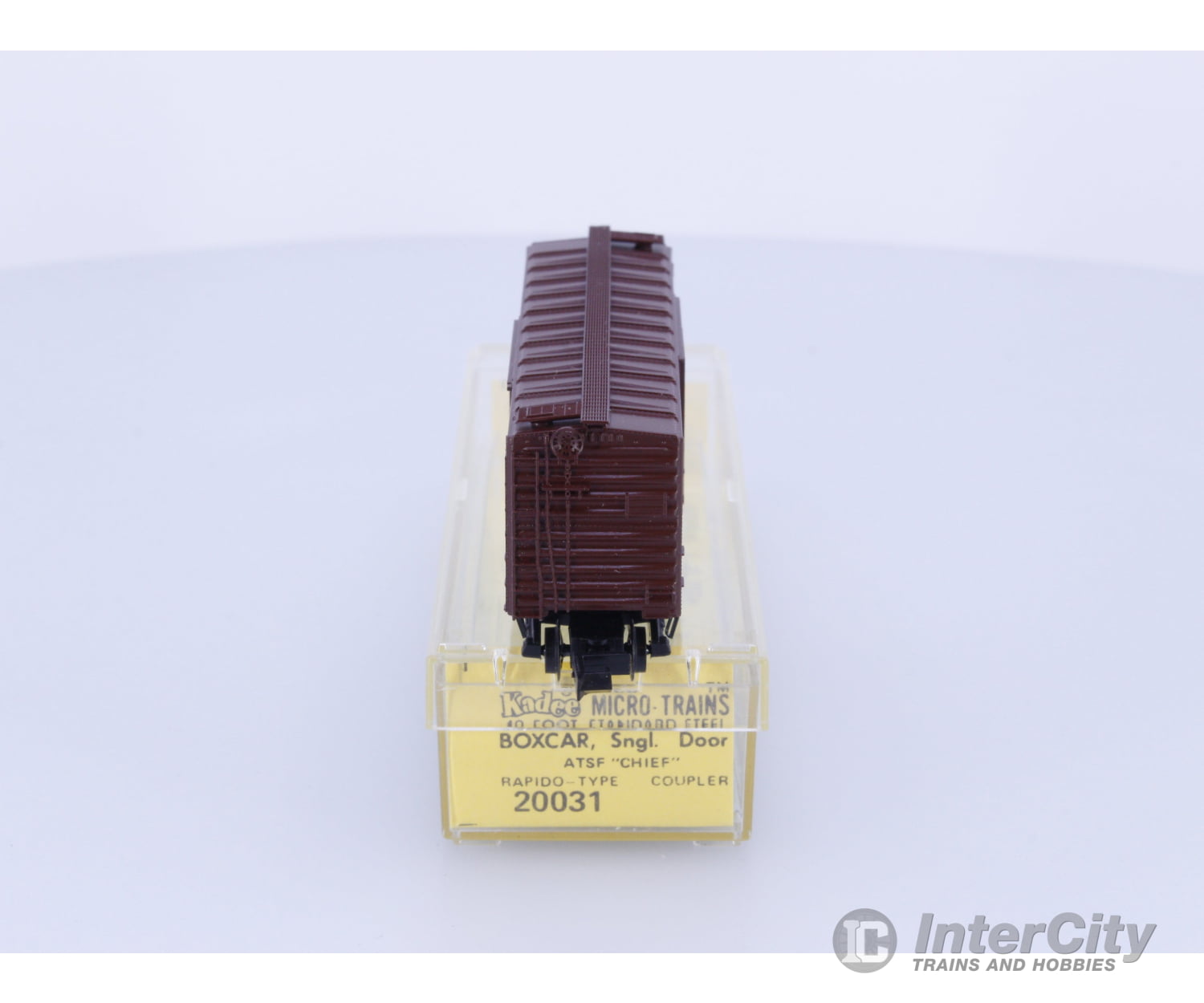 Micro Trains 20031 N 40’ Standard Box Car Single Door Atchison Topeka and Santa Fe (ATSF) 144699 Freight Cars