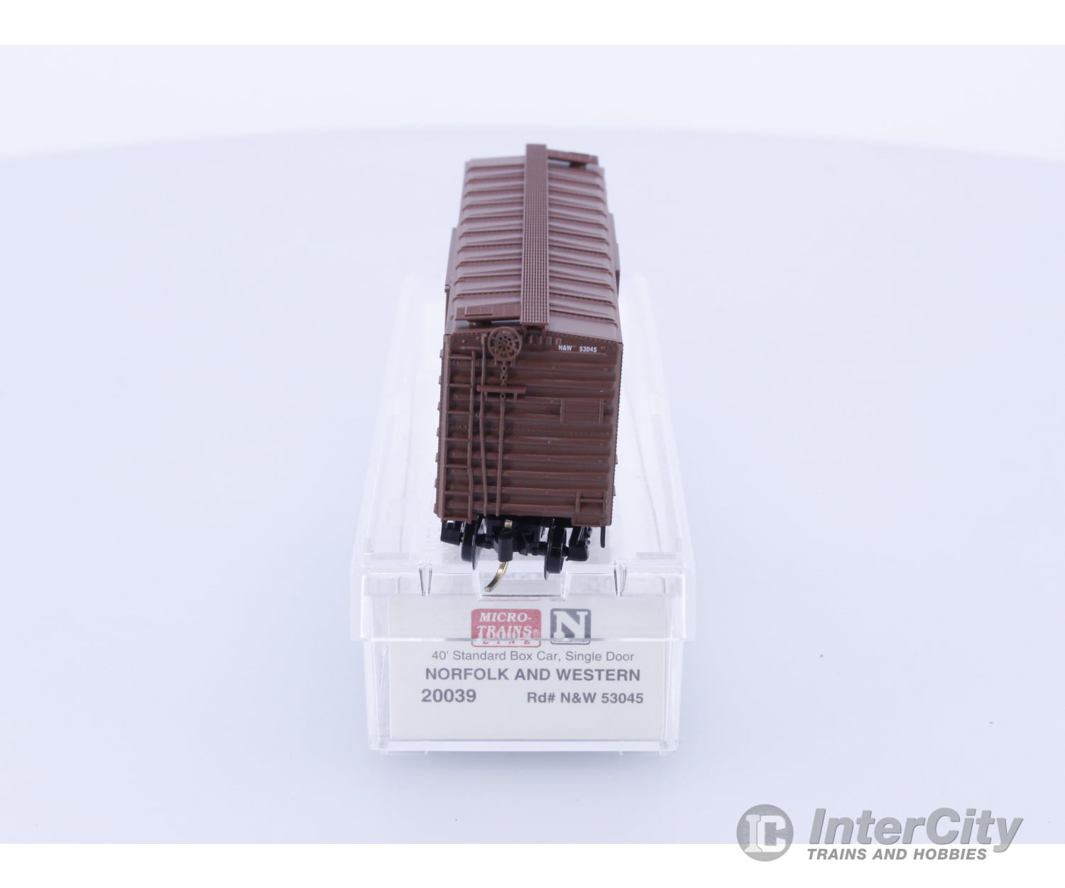 Micro Trains 20039 N 40’ Standard Box Car Single Door Norfolk & Western (NW) 53045 Freight Cars