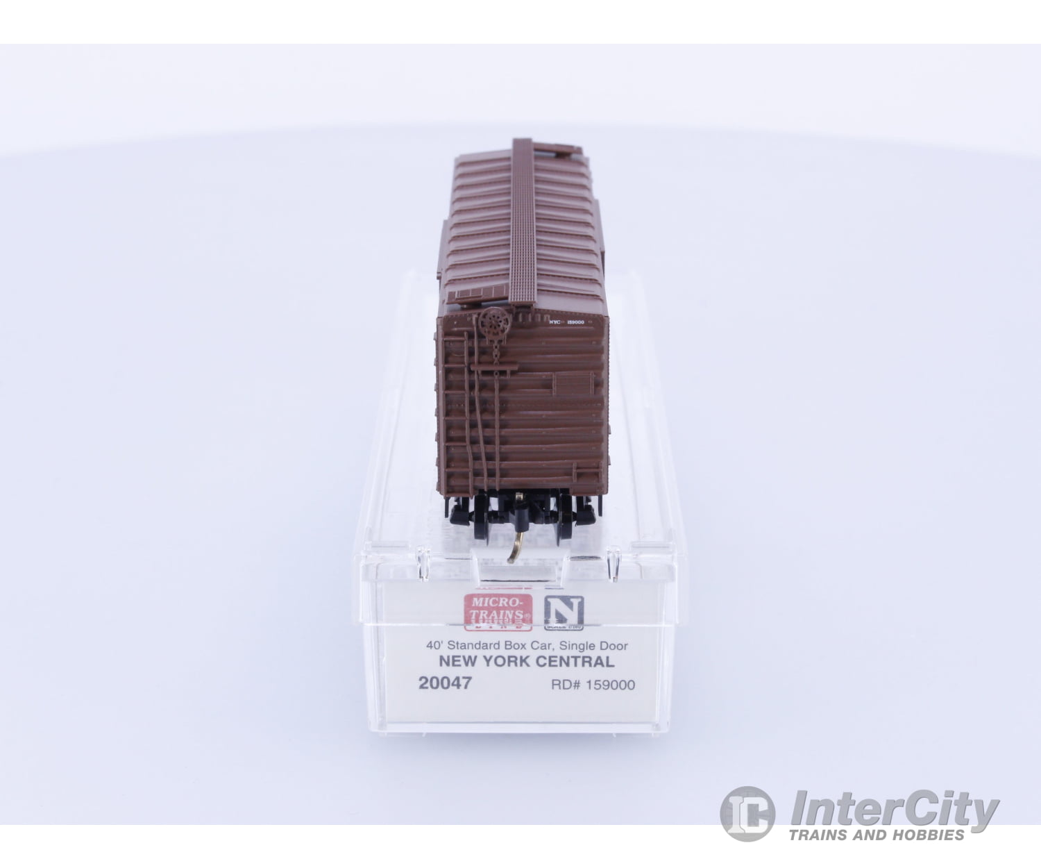 Micro Trains 20047 N 40’ Standard Box Car Single Door New York Central (NYC) 159000 Freight Cars