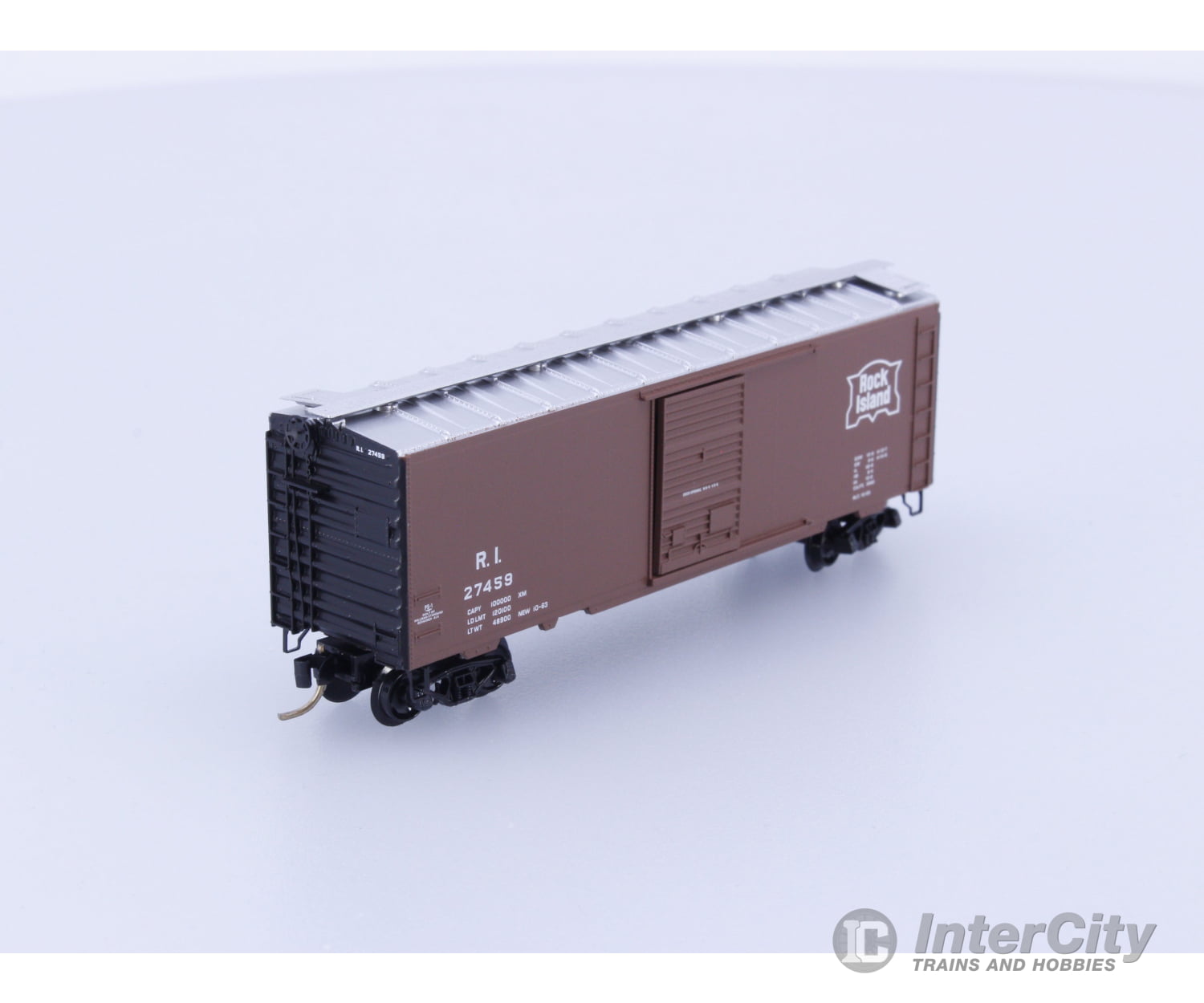Micro Trains 20058 N Boxcar 40’ PS-1 Chicago Rock Island and Pacific (ROCK) 27459 Freight Cars