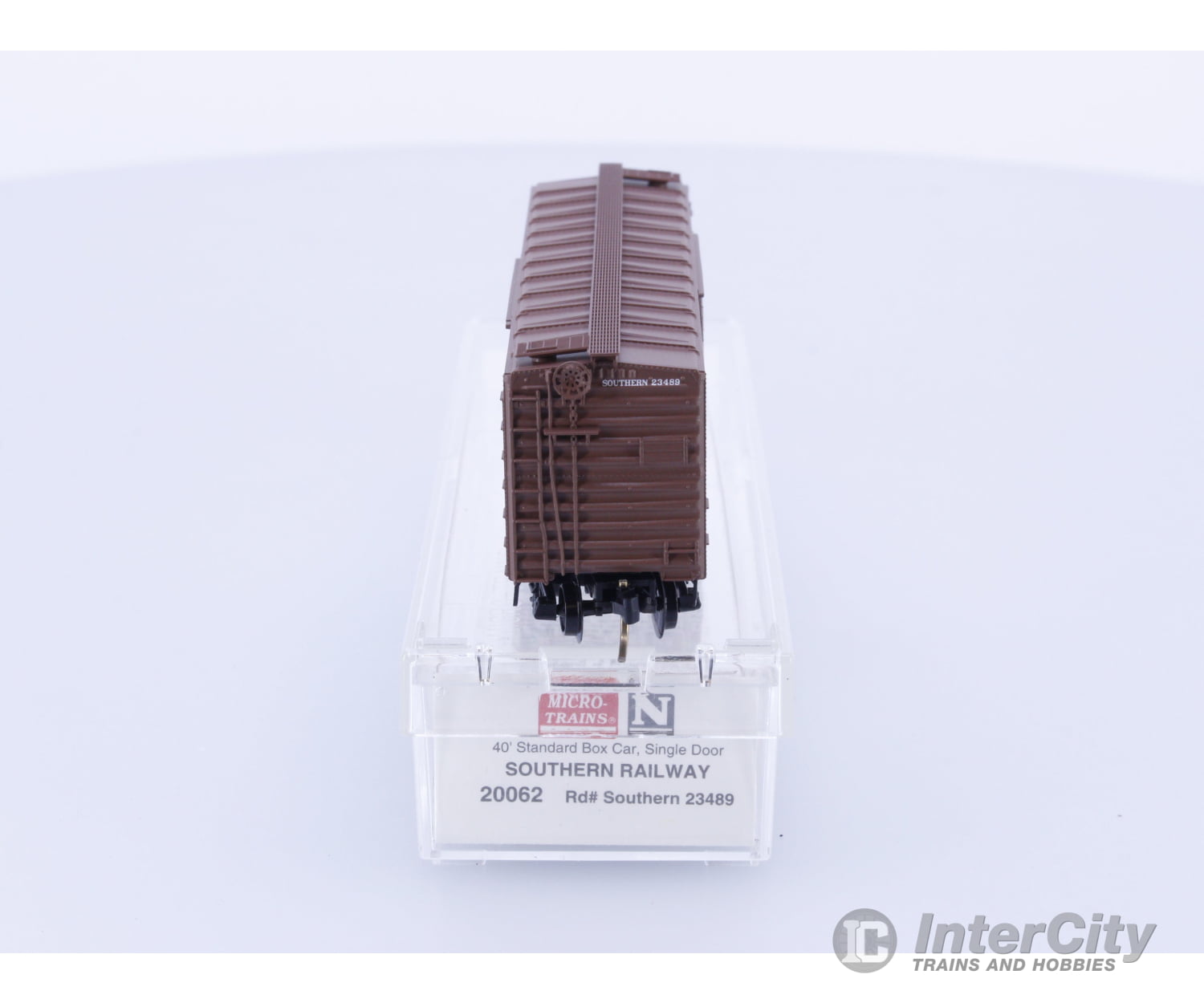 Micro Trains 20062 N 40’ Standard Box Car Single Door Southern Railway (SOU) 23489 Freight Cars