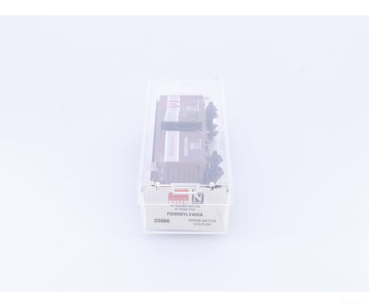 Micro Trains 20066 N Boxcar 40’ PS-1 Pennsylvania Railroad (PRR) 30902 - Freight Cars