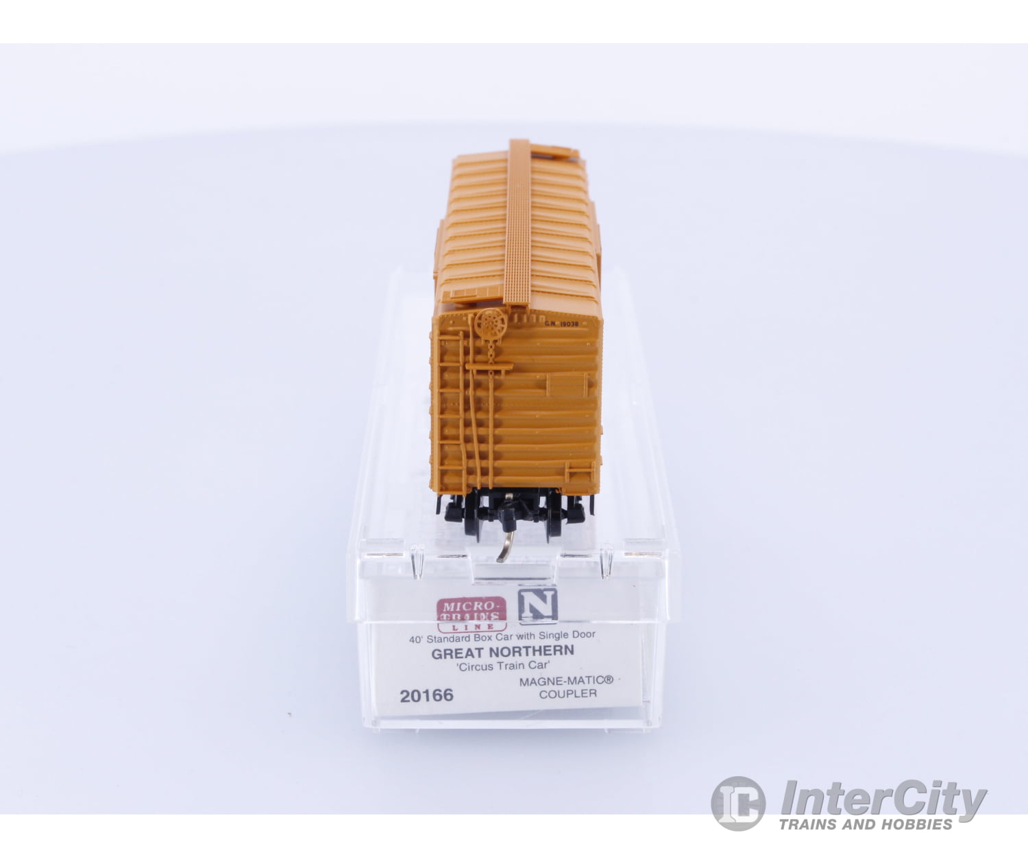 Micro Trains 20166 N 40’ Standard Box Car Single Door Great Northern (GN) 19038 (#4) Freight Cars