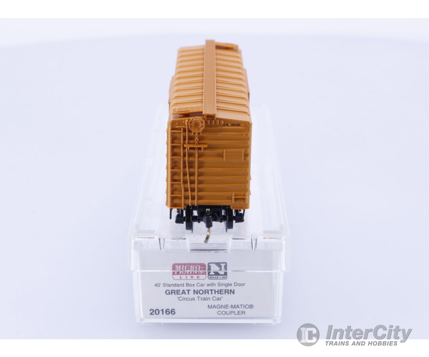 Micro Trains 20166 N Boxcar 40’ PS-1 Great Northern (GN) 19038 (B) Freight Cars