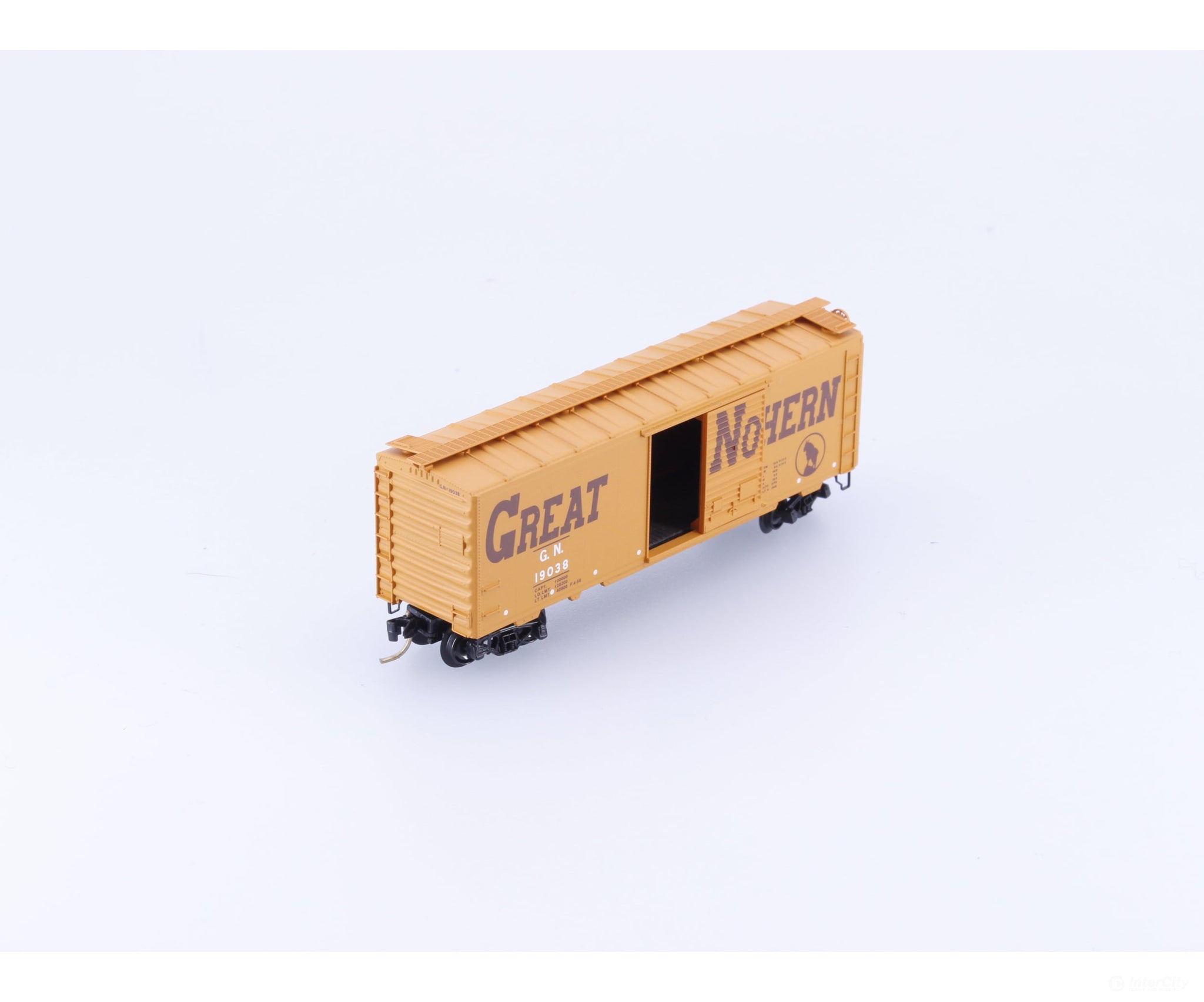 Micro Trains 20166 N Boxcar 40’ PS-1 Great Northern (GN) 19038 - Freight Cars