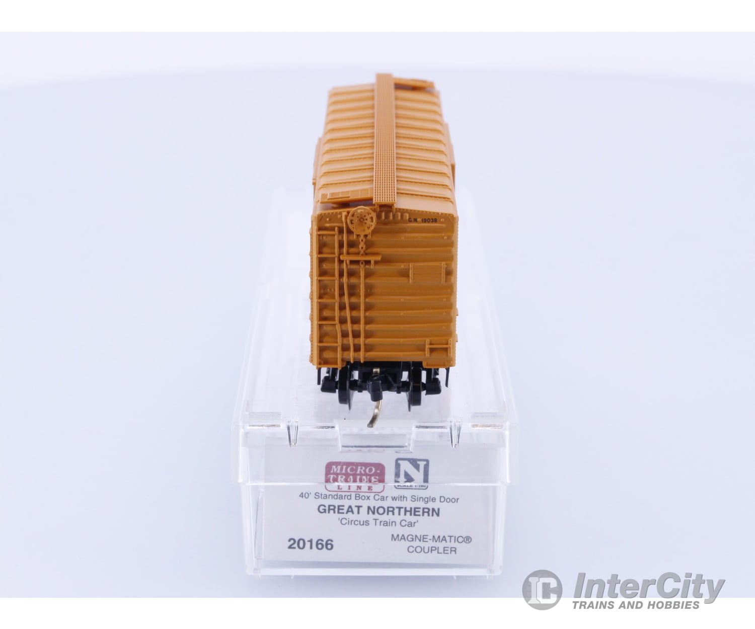 Micro Trains 20166 N Boxcar 40’ PS-1 Great Northern (GN) 19038 Freight Cars
