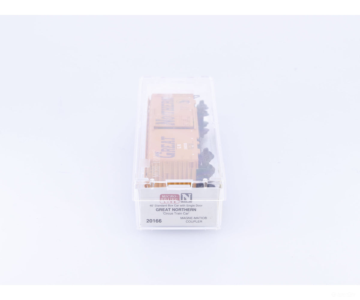 Micro Trains 20166 N Boxcar 40’ PS-1 Great Northern (GN) 19038 - Freight Cars