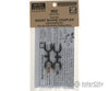 Micro Trains 202010 Coupler - Short Shank F/Marklin Cars & Locomotives 2 Pairs Couplers Trucks