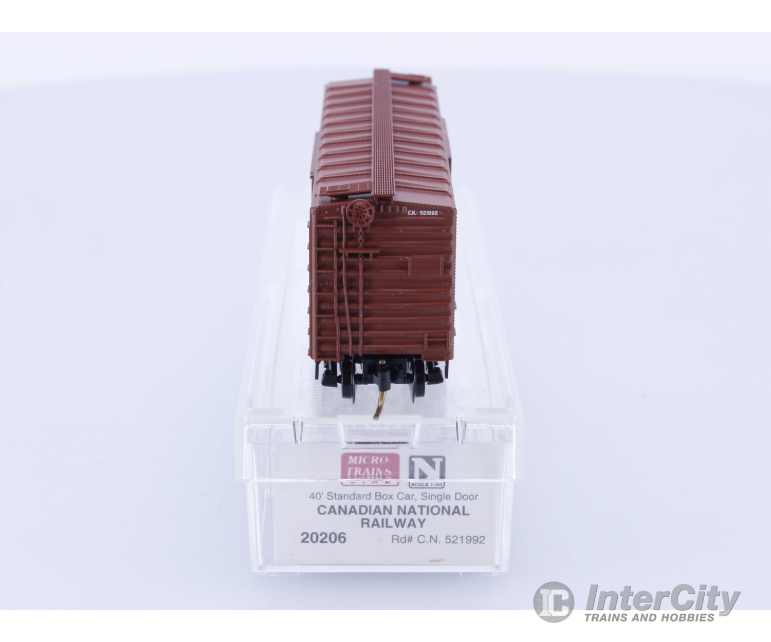 Micro Trains 20206 N Boxcar 40’ PS-1 Canadian National (CN) 521992 Freight Cars