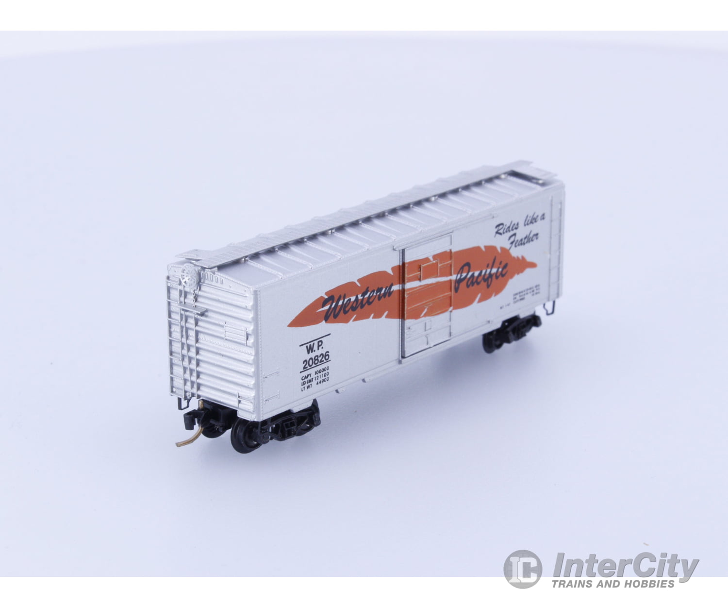 Micro Trains 20210 N Boxcar 40’ PS-1 Western Pacific (WP) 20826 Freight Cars