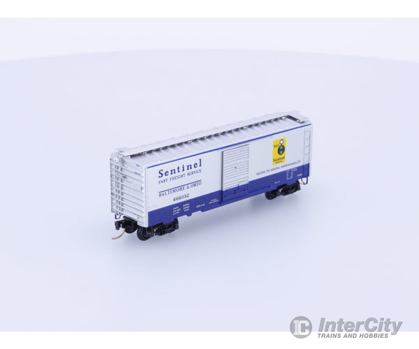 Micro Trains 20256 N 40’ Standard Box Car Single Door Baltimore and Ohio (BO) 466032 Freight Cars