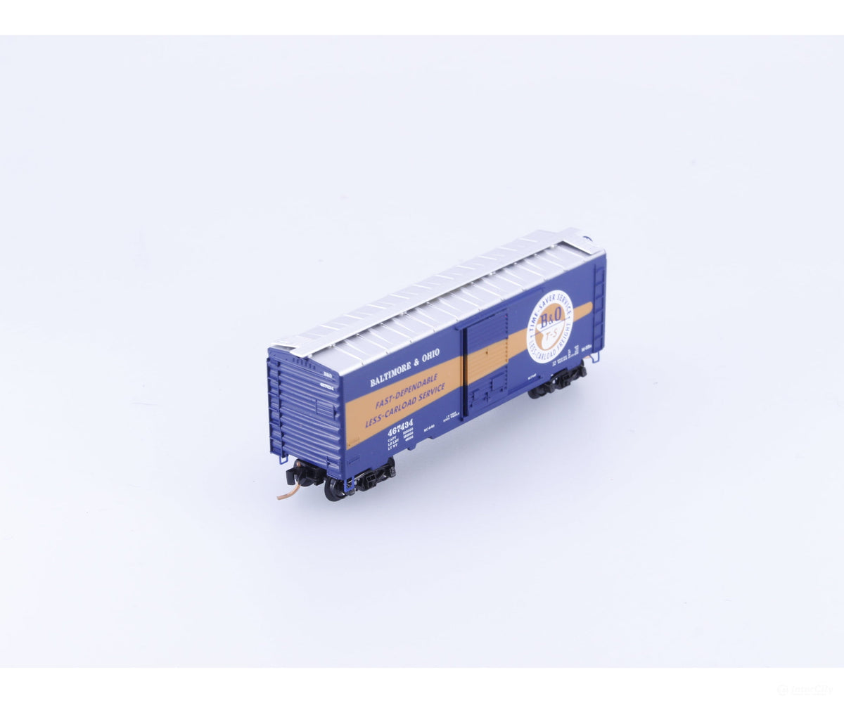 Micro Trains 20266 N Boxcar 40’ PS-1 Baltimore and Ohio (BO) 467434 - Freight Cars