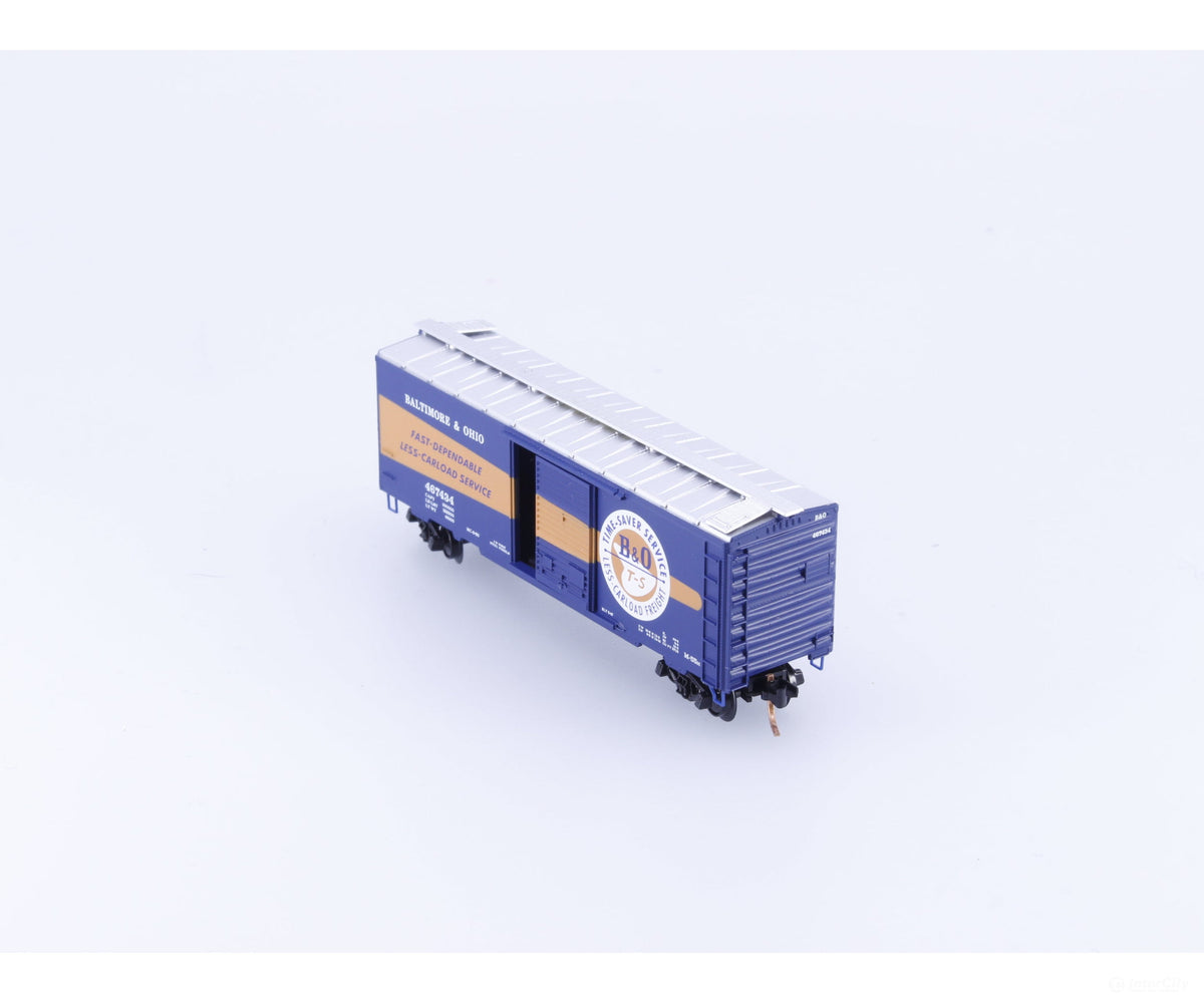 Micro Trains 20266 N Boxcar 40’ PS-1 Baltimore and Ohio (BO) 467434 - Freight Cars