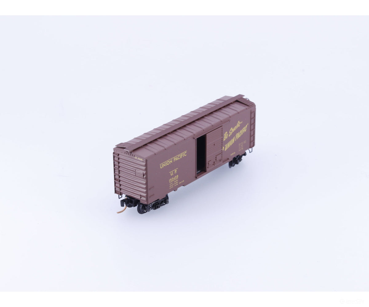 Micro Trains 20296 N Boxcar 40’ PS-1 #2 Union Pacific (UP) 193450 - Freight Cars