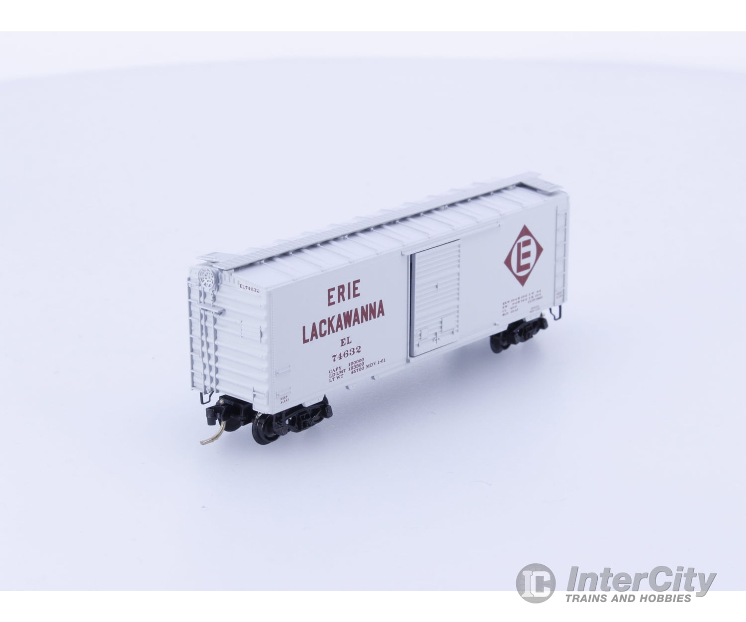 Micro Trains 20360 N 40’ Standard Box Car Single Door Erie Lackawanna (EL) 74632 (B) Freight Cars