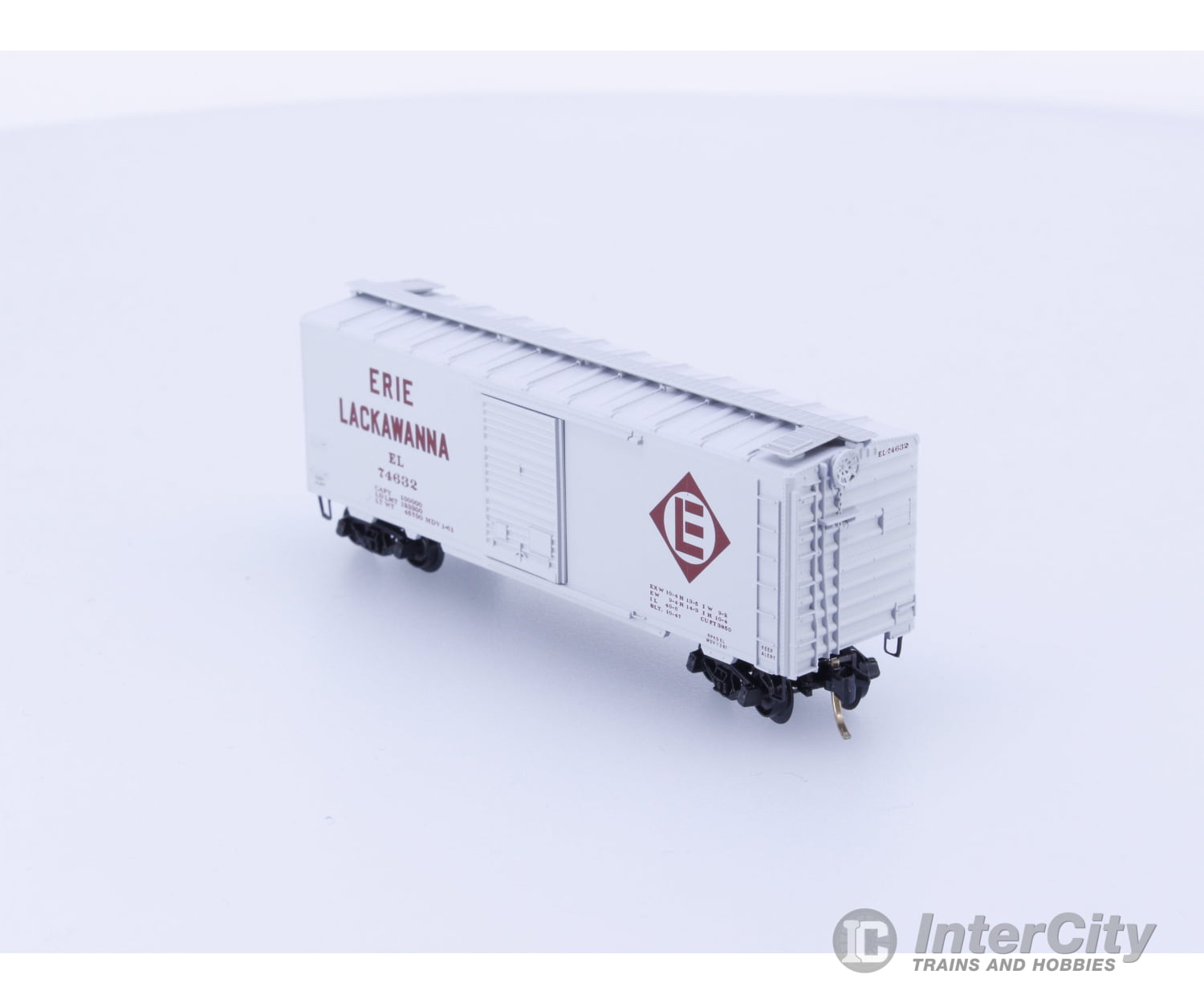 Micro Trains 20360 N 40’ Standard Box Car Single Door Erie Lackawanna (EL) 74632 (B) Freight Cars