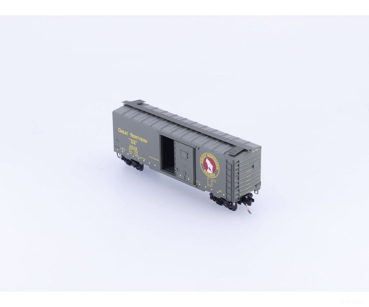 Micro Trains 20406 N 40’ Single Door Box Car Great Northern (GN) 2538 - Freight Cars