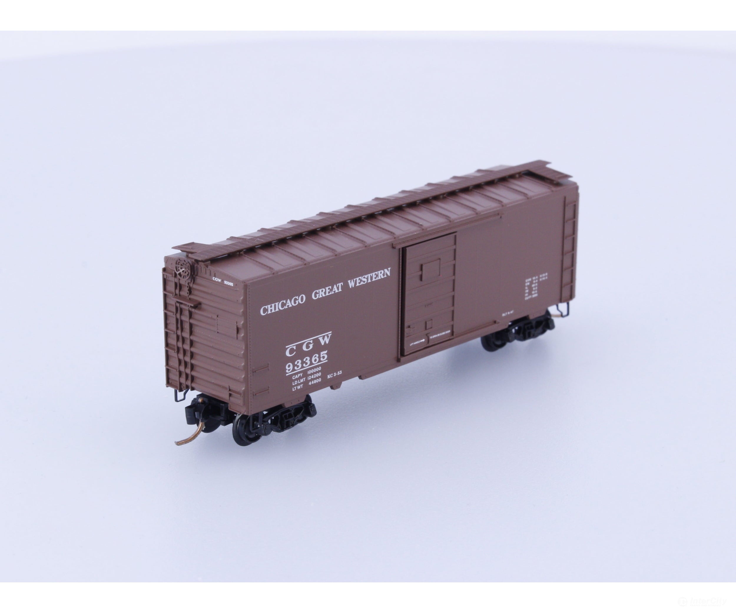 Micro Trains 20466 N Boxcar 40’ PS-1 Chicago Great Western (CGW) 93365 Freight Cars