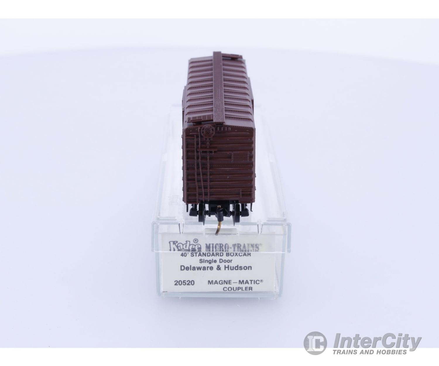 Micro Trains 20520 N 40’ Standard Box Car Single Door Delaware and Hudson Railway (D&H) 18452 Freight Cars