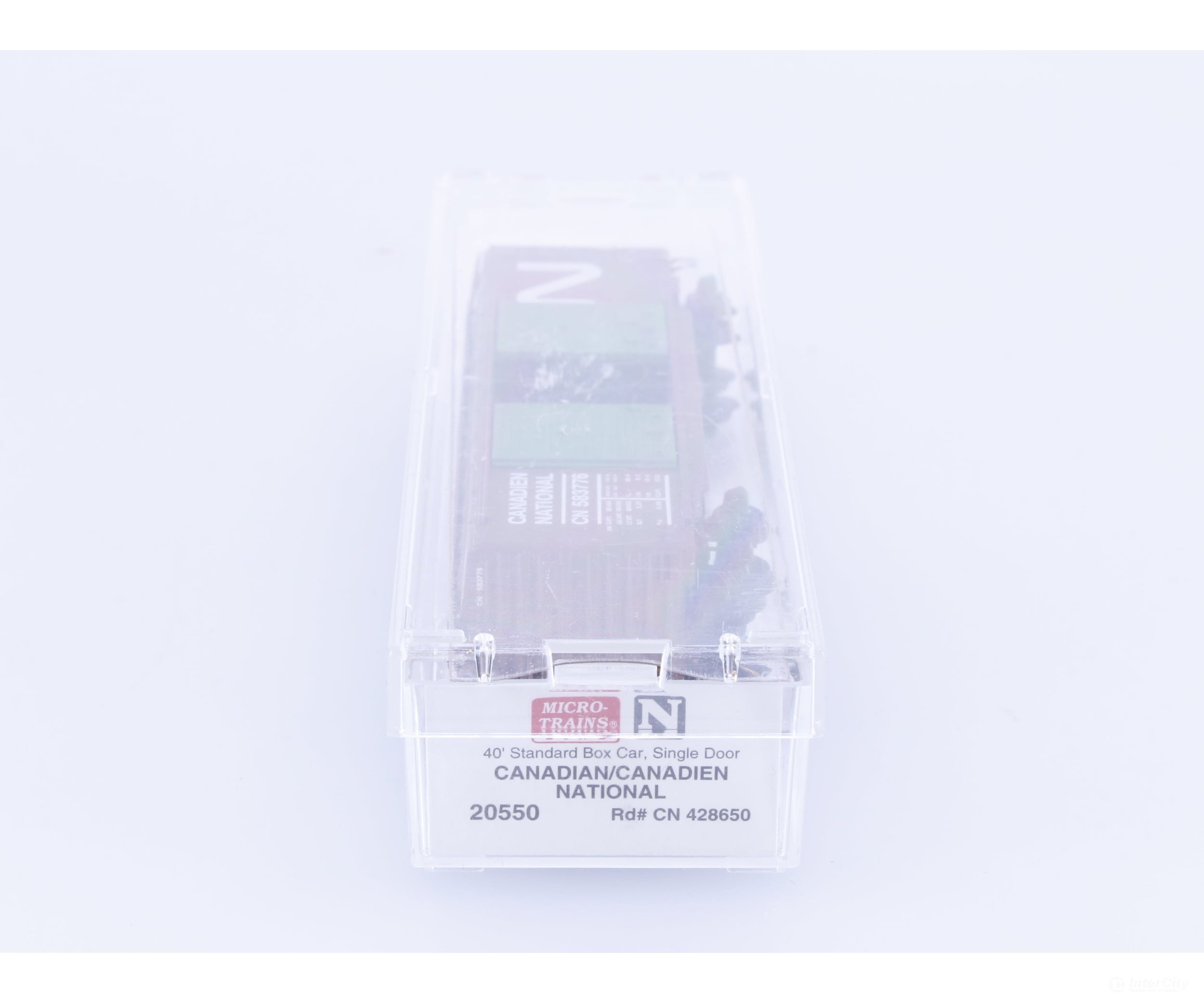 Micro Trains 20550 N 40’ Double Door Boxcar Canadian National (CN) 583776 Freight Cars