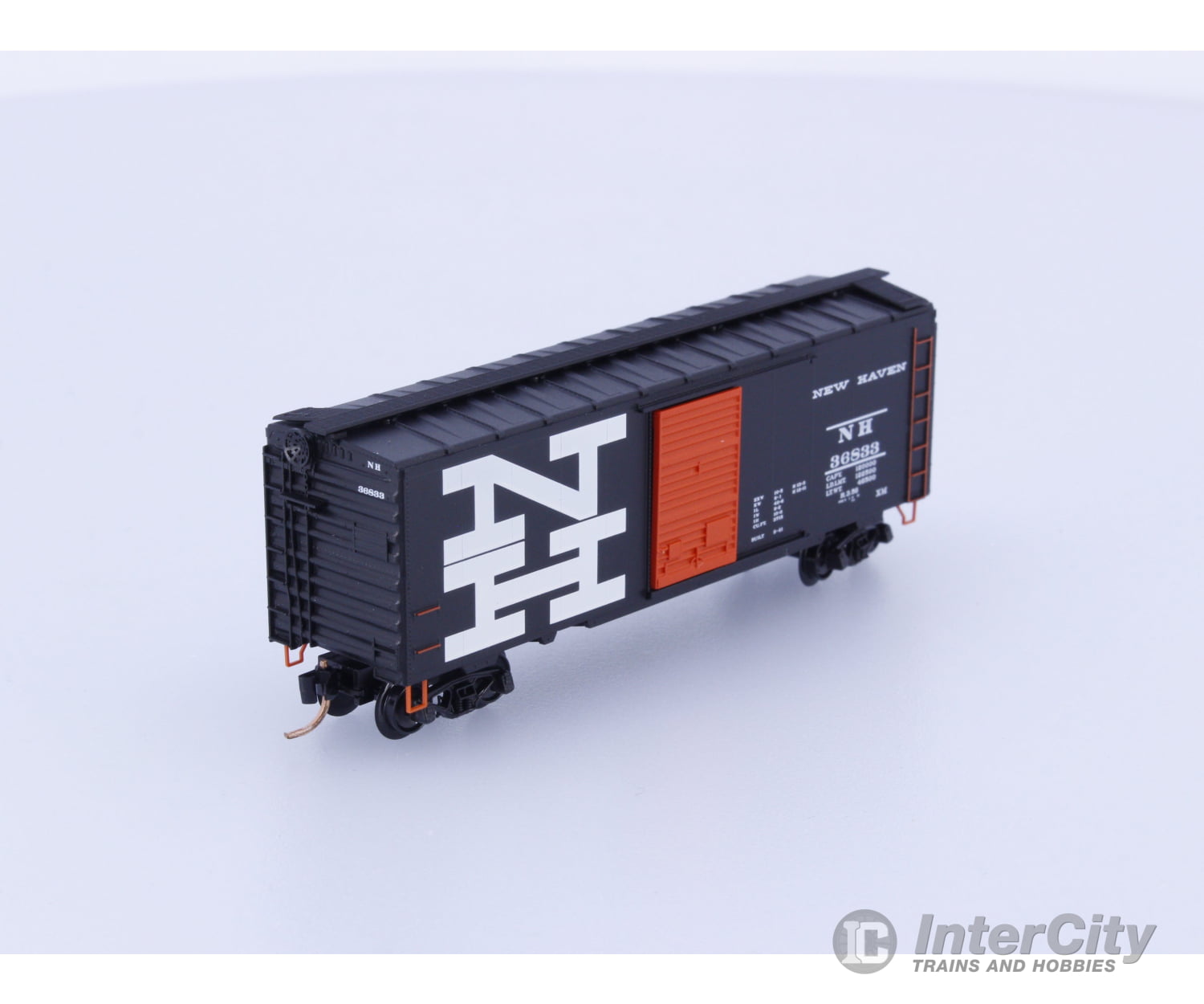 Micro Trains 20556 N Boxcar 40’ PS-1 New York New Haven and Hartford Railroad (NH) 36833 Freight Cars